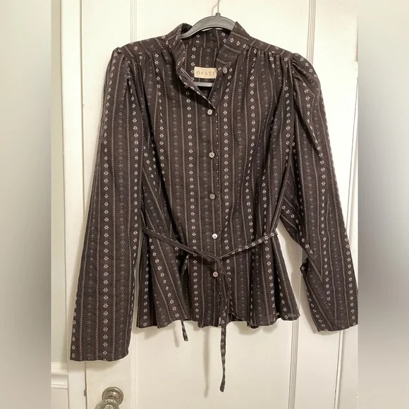 Ovate thomasin shirt - folk stripe - Picture 4 of 6